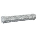 Vidaxl Rura do wędzenia 2 szt. 5 x 5 x 30 cm Stal nierdzewna 304