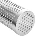 Vidaxl Rura do wędzenia 2 szt. Ø 5 x 30 cm Stal nierdzewna 304 srebrny