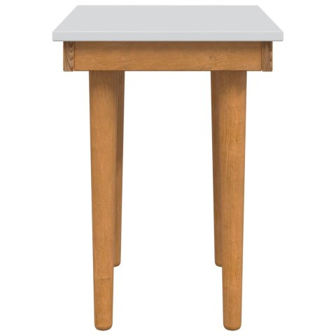 Vidaxl Stołek do Toaletki FAUSKE Biały 40 x 33 x 45 cm