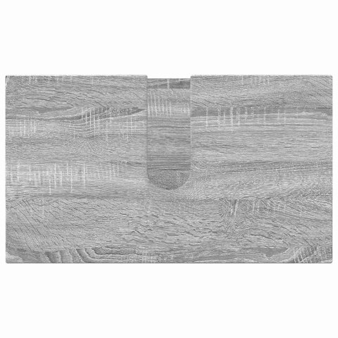 VidaXL Zestaw mebli łazienkowych 4 szt. Szary Sonoma 61 x 35 x 64 cm