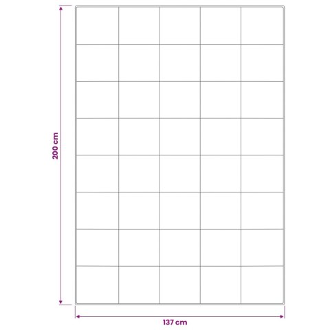 VidaXL Kołdra TRIER 137x200cm 4 pory roku 140+220GSM Biały