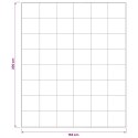 VidaXL Kołdra TRIER 155x200cm 4 pory roku 140+220GSM Biały