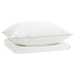 VidaXL Zestaw kołdry 90% z gęsiego puchu FULDA 2 szt. 137 x 200 cm