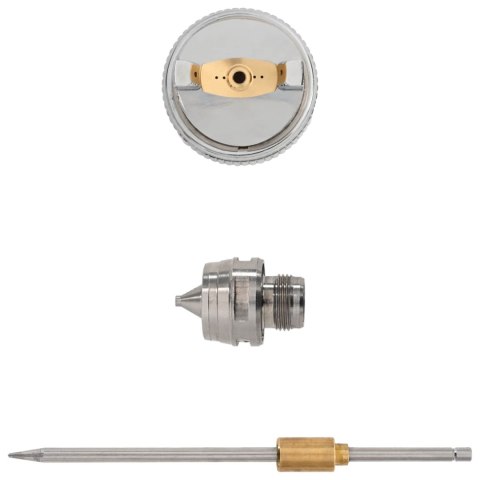 VidaXL Dysza do pistoletu natryskowego HVLP Dysza 2,5 mm srebrny
