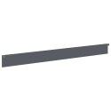 VidaXL Krawężnik do trawnika 20 szt. 102 x 10 x 4 cm Stal antracytowy