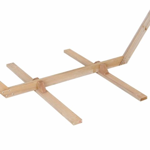 ŁUK ŚLUBNY JASNY BRĄZ 221 X 92 X 216 CM LITE DREWNO SOSNOWE