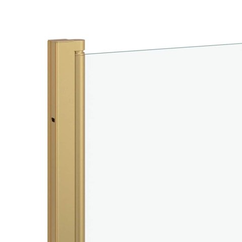 OSŁONA PRYSZNICOWA ZŁOTY 130X138CM SZKŁO ESG I ALUMINIUM