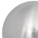 VidaXL Piłka Szczotkowana Ø 20 cm srebrny Stal nierdzewna 201