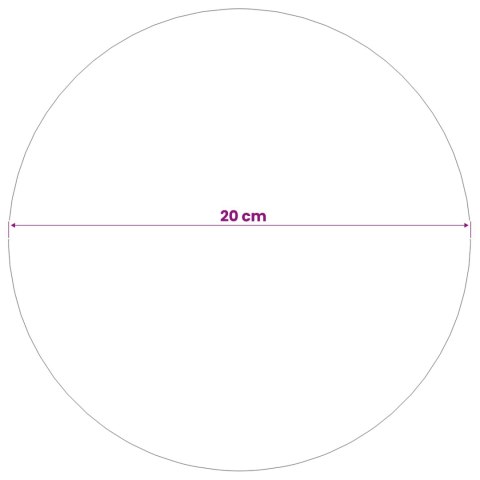 VidaXL Piłka Szczotkowana Ø 20 cm srebrny Stal nierdzewna 201