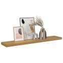 VidaXL Półka ścienna Do montażu na ścianie Brązowy 120 x 23,5 x 3,8 cm