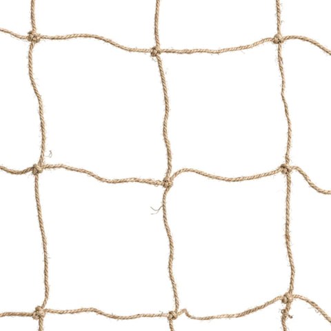 VidaXL Siatka wsparcia roślin z juty naturalny 2 x 25 m