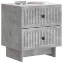 VidaXL Szafka Nocna 2 szt. Betonowy szary 43 x 34,5 x 47,5 cm