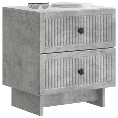 VidaXL Szafka Nocna 2 szt. Betonowy szary 43 x 34,5 x 47,5 cm