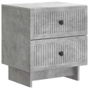 VidaXL Szafka Nocna 2 szt. Betonowy szary 43 x 34,5 x 47,5 cm
