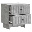 VidaXL Szafka Nocna 2 szt. Betonowy szary 43 x 34,5 x 47,5 cm