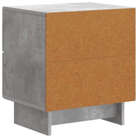 VidaXL Szafka Nocna 2 szt. Betonowy szary 43 x 34,5 x 47,5 cm