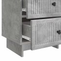 VidaXL Szafka Nocna 2 szt. Betonowy szary 43 x 34,5 x 47,5 cm