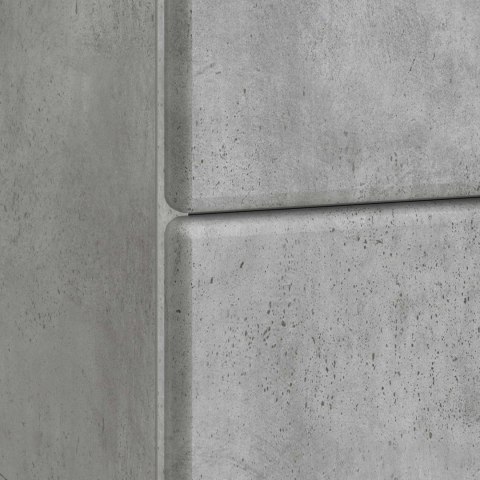 VidaXL Szafka Nocna 2 szt. Betonowy szary 43 x 34,5 x 47,5 cm