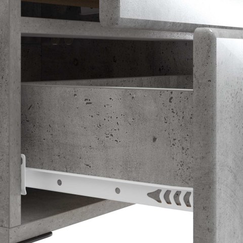 VidaXL Szafka Nocna 2 szt. Betonowy szary 43 x 34,5 x 47,5 cm