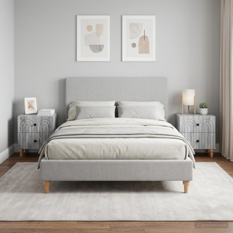 VidaXL Szafka Nocna 2 szt. Szary Sonoma 43 x 34,5 x 48 cm