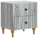 VidaXL Szafka Nocna 2 szt. Szary Sonoma 43 x 34,5 x 48 cm