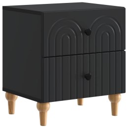 VidaXL Szafka Nocna Czarny 43 x 34,5 x 48 cm Drewno inżynieryjne