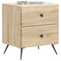 VidaXL Szafka Nocna dąb Sonoma 43 x 34,5 x 47,5 cm Drewno inżynieryjne