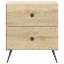 VidaXL Szafka Nocna dąb Sonoma 43 x 34,5 x 47,5 cm Drewno inżynieryjne