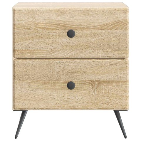 VidaXL Szafka Nocna dąb Sonoma 43 x 34,5 x 47,5 cm Drewno inżynieryjne