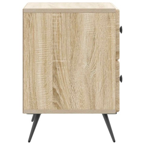 VidaXL Szafka Nocna dąb Sonoma 43 x 34,5 x 47,5 cm Drewno inżynieryjne
