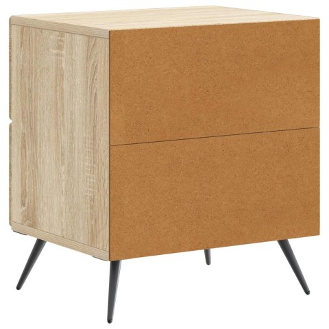 VidaXL Szafka Nocna dąb Sonoma 43 x 34,5 x 47,5 cm Drewno inżynieryjne