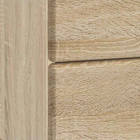 VidaXL Szafka Nocna dąb Sonoma 43 x 34,5 x 47,5 cm Drewno inżynieryjne