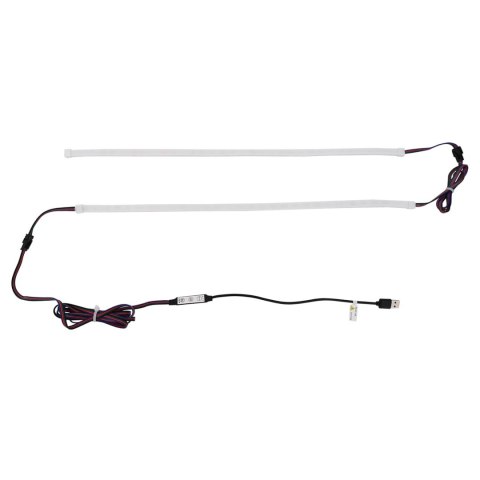 VidaXL Taśma LED 110 cm Wielokolorowe PVC