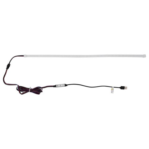 VidaXL Taśma LED 55 cm Wielokolorowe PVC