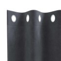 VidaXL Zasłony zaciemniające 2 szt. Jasnoszary 140 x 140 cm Aksamit