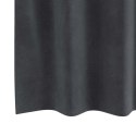 VidaXL Zasłony zaciemniające 2 szt. Jasnoszary 140 x 140 cm Aksamit