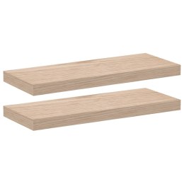 VidaXL Półki, 2 szt., 60x23,5x4 cm, materiał drewnopochodny