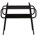VidaXL Stolik kawowy Czarny dąb 60 x 30 x 51 cm Drewno inżynieryjne