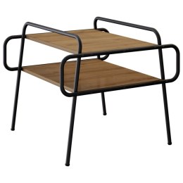 VidaXL Stolik kawowy Dąb artisan 50 x 50 x 51 cm Drewno inżynieryjne