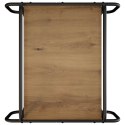 VidaXL Stolik kawowy Dąb artisan 50 x 50 x 51 cm Drewno inżynieryjne
