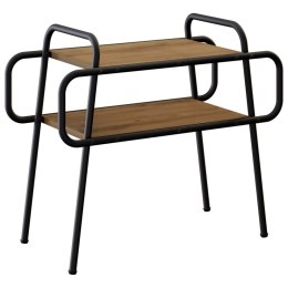 VidaXL Stolik kawowy Dąb artisan 60 x 30 x 51 cm Drewno inżynieryjne