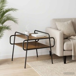 VidaXL Stolik kawowy Dąb artisan 60 x 60 x 51 cm Drewno inżynieryjne