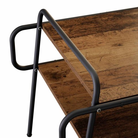 VidaXL Stolik kawowy Stare drewno 40 x 40 x 51 cm Drewno inżynieryjne