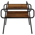 VidaXL Stolik kawowy Stare drewno 60 x 60 x 51 cm Drewno inżynieryjne
