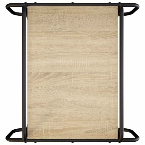 VidaXL Stolik kawowy dąb Sonoma 60 x 60 x 51 cm Drewno inżynieryjne