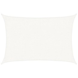 VidaXL Żagiel przeciwsłoneczny, 160 g/m², biały, 2x3 m, HDPE