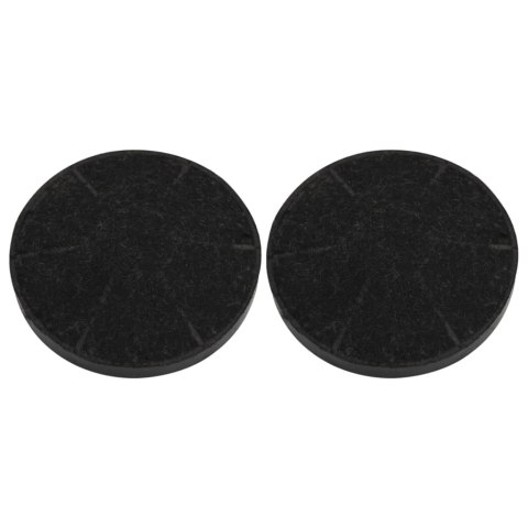 VidaXL Filtry węglowe do okapu, 2 szt., 105x21 mm