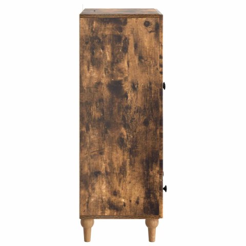 VidaXL Bufet Dąb wędzony 66 x 34,5 x 95 cm Drewno inżynieryjne