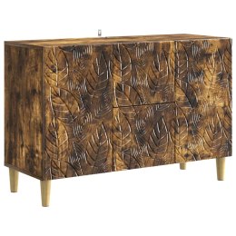 VidaXL Bufet Dąb wędzony 89 x 34,5 x 60 cm Drewno inżynieryjne