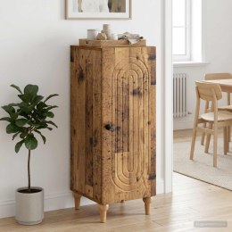VidaXL Bufet Stare drewno 33 x 34,5 x 90 cm Drewno inżynieryjne